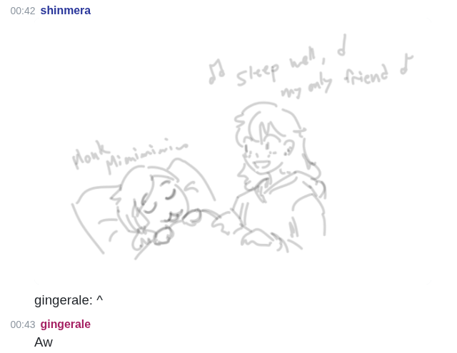 A post with an image embed